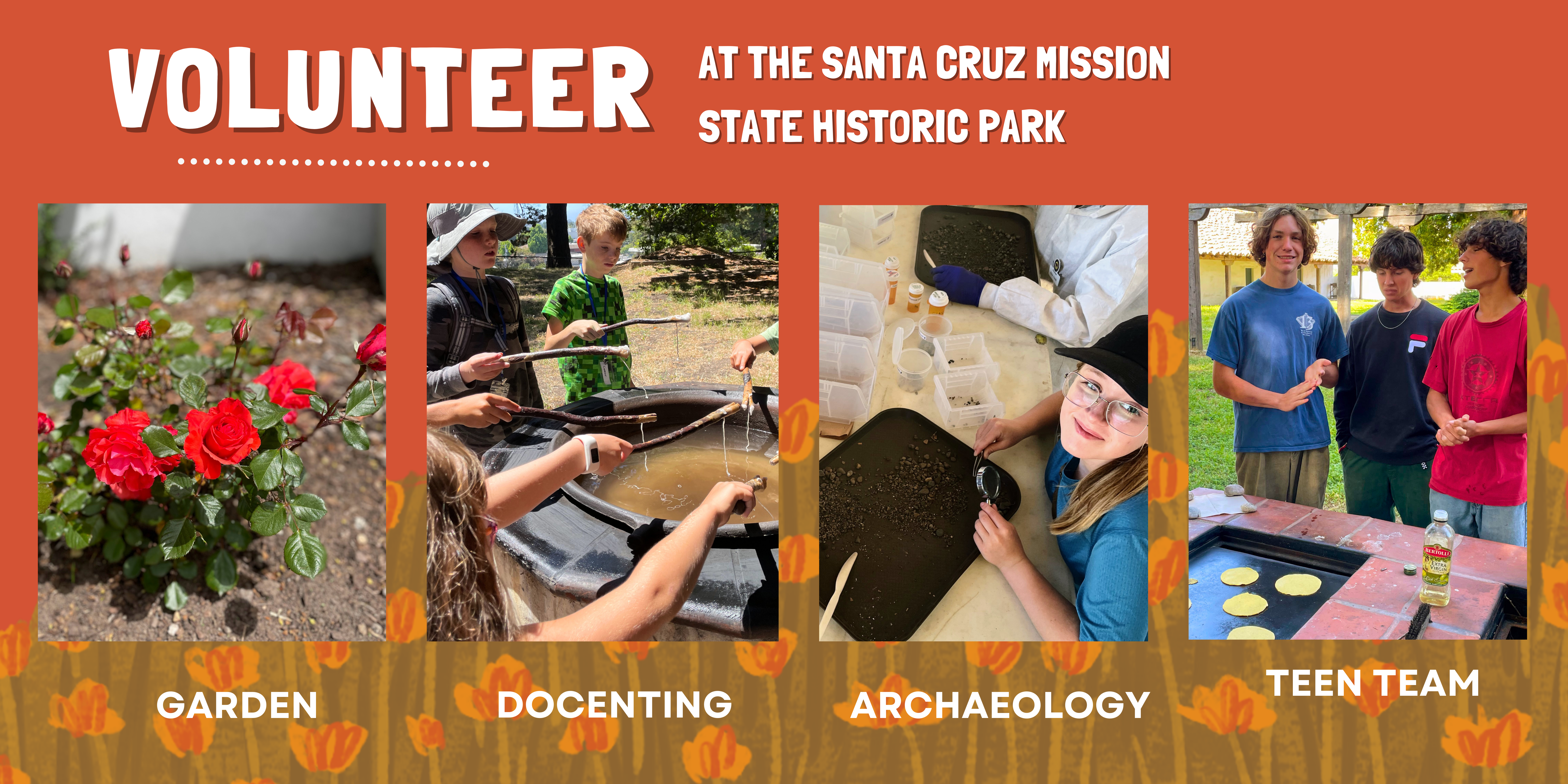 Volunteer at the Santa Cruz Mission